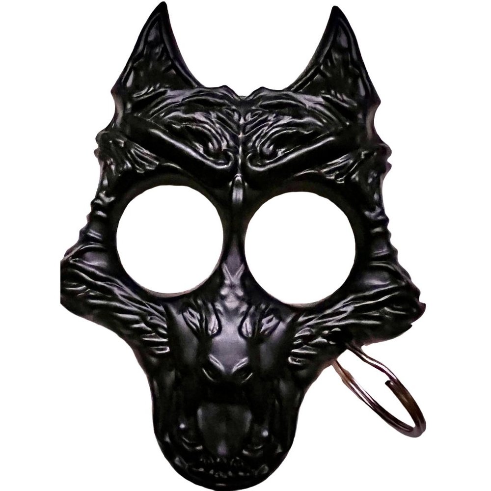 Savage Wolf Celtic Keychain